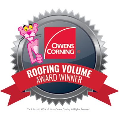 Owens Corning Roofing volume