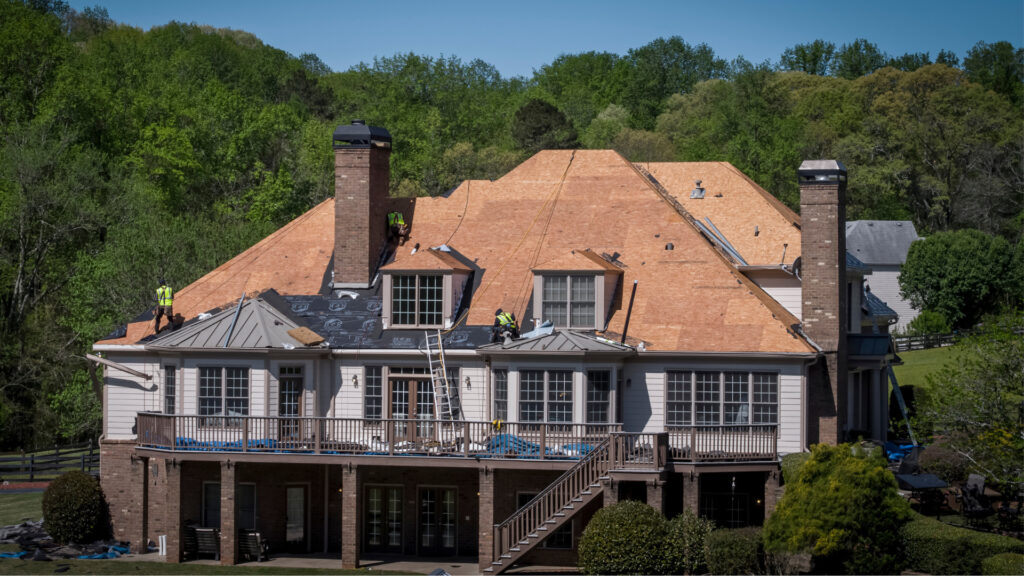 A reliable roof replacement for a client by our pros at Best Choice Roofing.