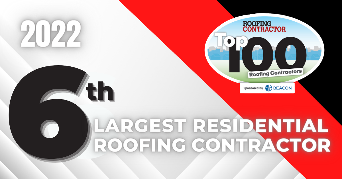 Best Choice Roofing Ranked 6th Largest Residential Roofing Contractor