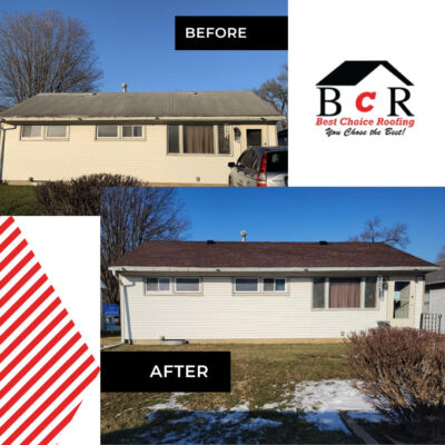 Need your roof completely transformed? 🏚️➡️🏠✨Schedule your free consultation online from Best Choice Roofing, and enhance your home's curb appeal!